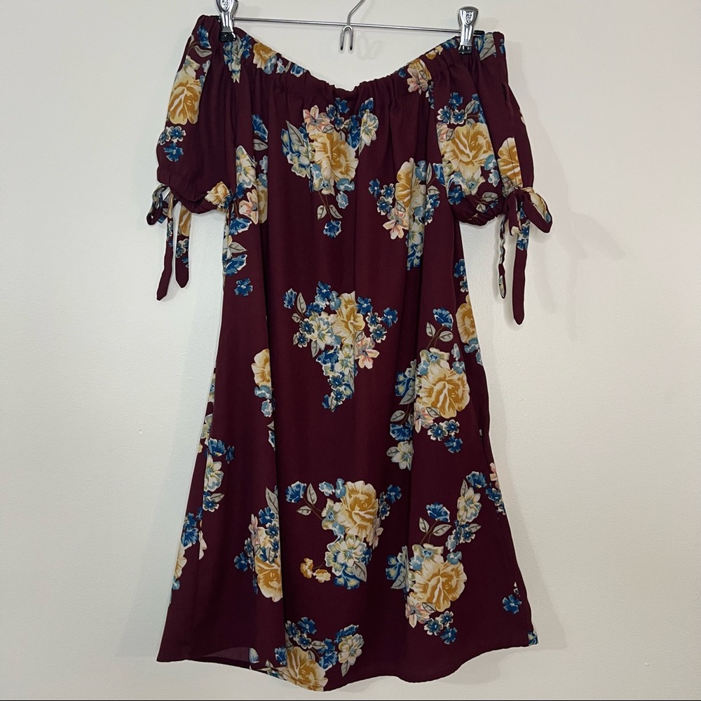Floral Xhiliraton dress.